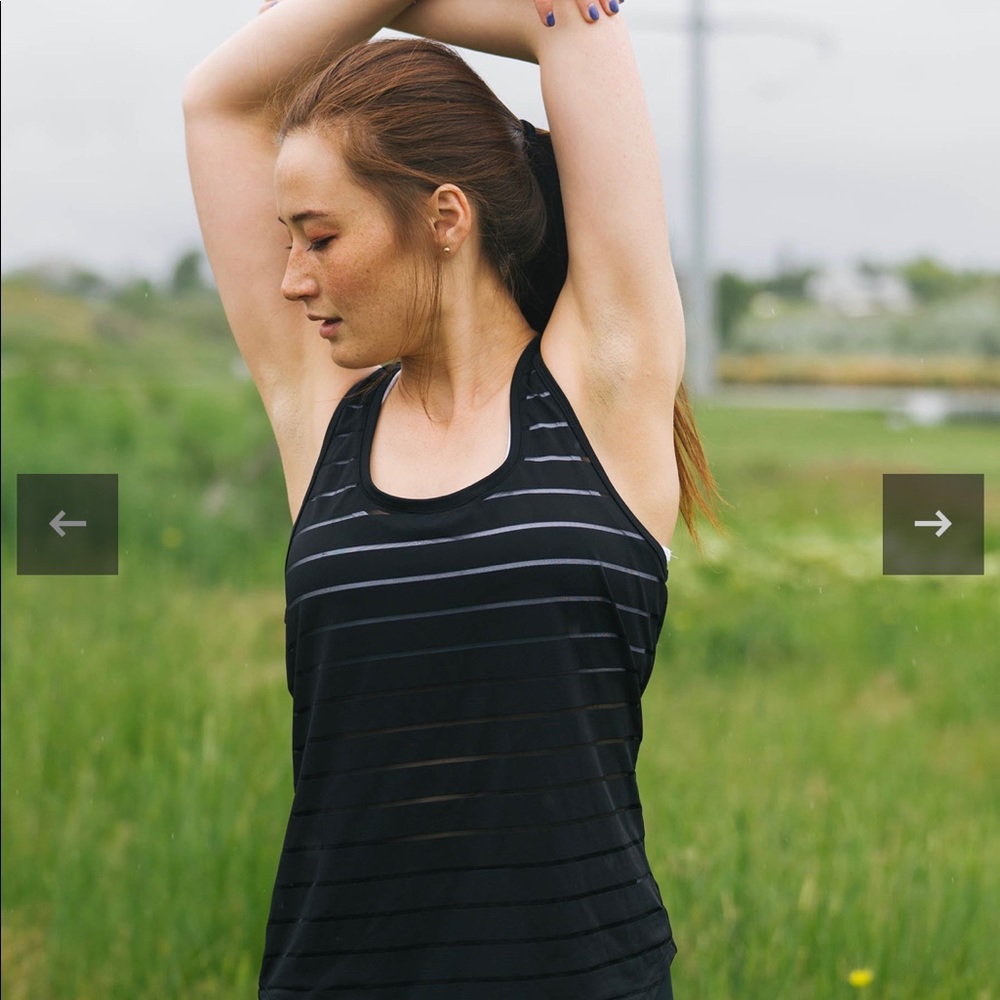 Zyia Black Havana Black Tank Small